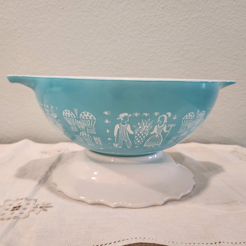 Share Similar Items Sponsored See all   Vintage Pyrex Amish Butterprint Turquois